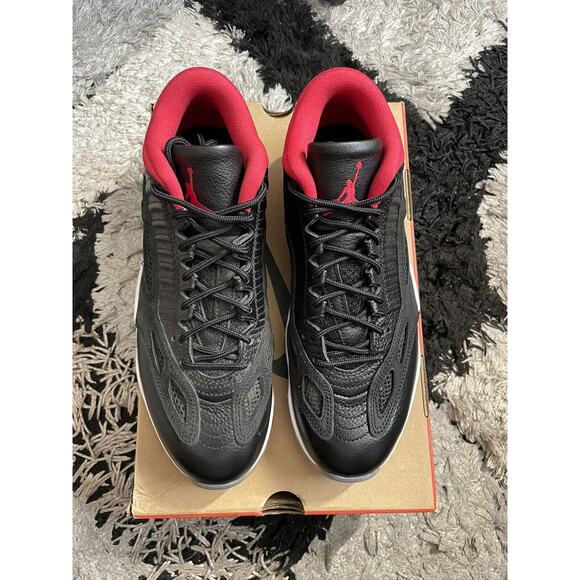Size 9.5 - Nike Air Jordan 11 Low IE Bred 2021 (919712-023) XI Retro Tried On? main image 4